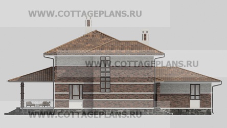 Фасады проект дома 24-20 общ. площадь 415,40 м2