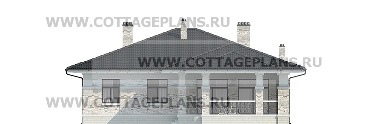 Фасады проект дома 90-67 общ. площадь 168,85 м2