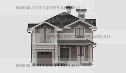 Фасады проект дома 13-55 общ. площадь 170,90 м2