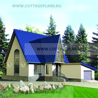 Каталог проекты домов из пеноблоков проект дома 80-04 общ. площадь 155,2м2