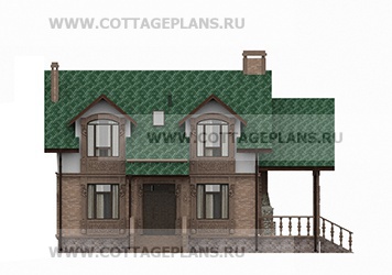 Фасады проект дома 76-32 общ. площадь 196,80 м2