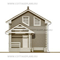 Фасады проект дома 20-21 общ. площадь 77,23 м2