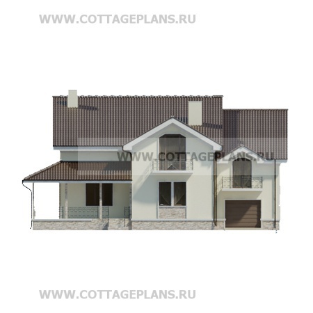 Фасады проект дома 22-72 общ. площадь 362,90 м2