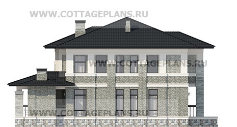 Фасады проект дома 102-98 общ. площадь 273,95 м2