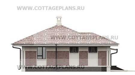 Фасады проект дома 27-46 общ. площадь 125,10 м2