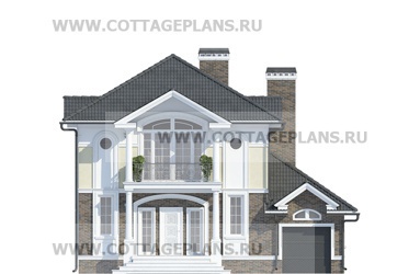 Фасады проект дома 71-23 общ. площадь 226,90 м2