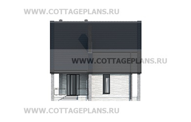 Фасады проект дома 104-81 общ. площадь 92,25 м2