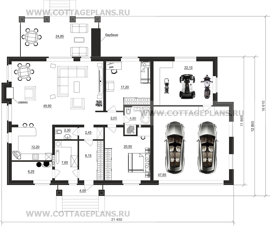 Поэтажные планы проект дома 902-26 общ. площадь 203,20 м2