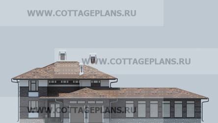 Фасады проект дома 17-14 общ. площадь 547,10 м2