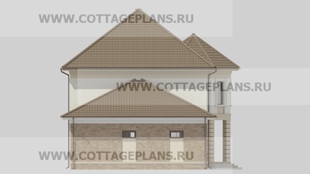 Фасады проект дома 21-03 общ. площадь 238,45 м2