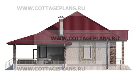 Фасады проект дома 90-16 общ. площадь 105,80 м2