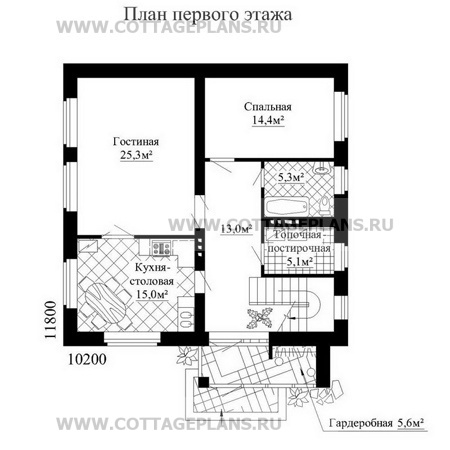 Поэтажные планы проект дома 32-35 общ. площадь 160,7м2
