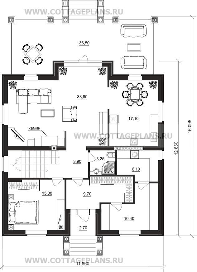 Поэтажные планы проект дома 78-99 общ. площадь 306,50 м2