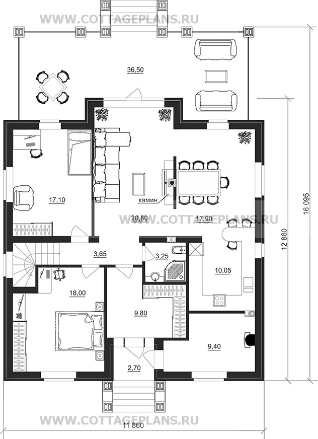 Поэтажные планы проект дома 77-99 общ. площадь 200,70 м2