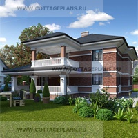 проект дома 84-04 общ. площадь 392,50 м2