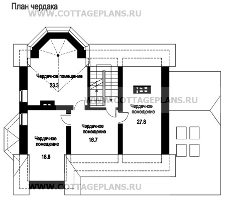 Поэтажные планы проект дома 47-10 общ. площадь 339,5 м2