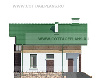 Фасады проект дома 75-99 общ. площадь 111,35 м2