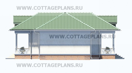 Фасады проект дома 14-14 общ. площадь 138,20 м2