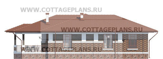 Фасады проект дома 08-38 общ. площадь 182,45 м2