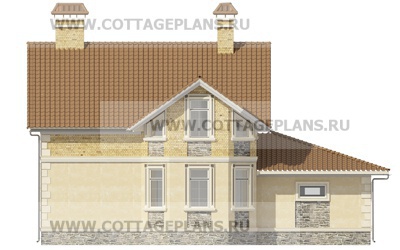 Фасады проект дома 21-43 общ. площадь 208,43 м2