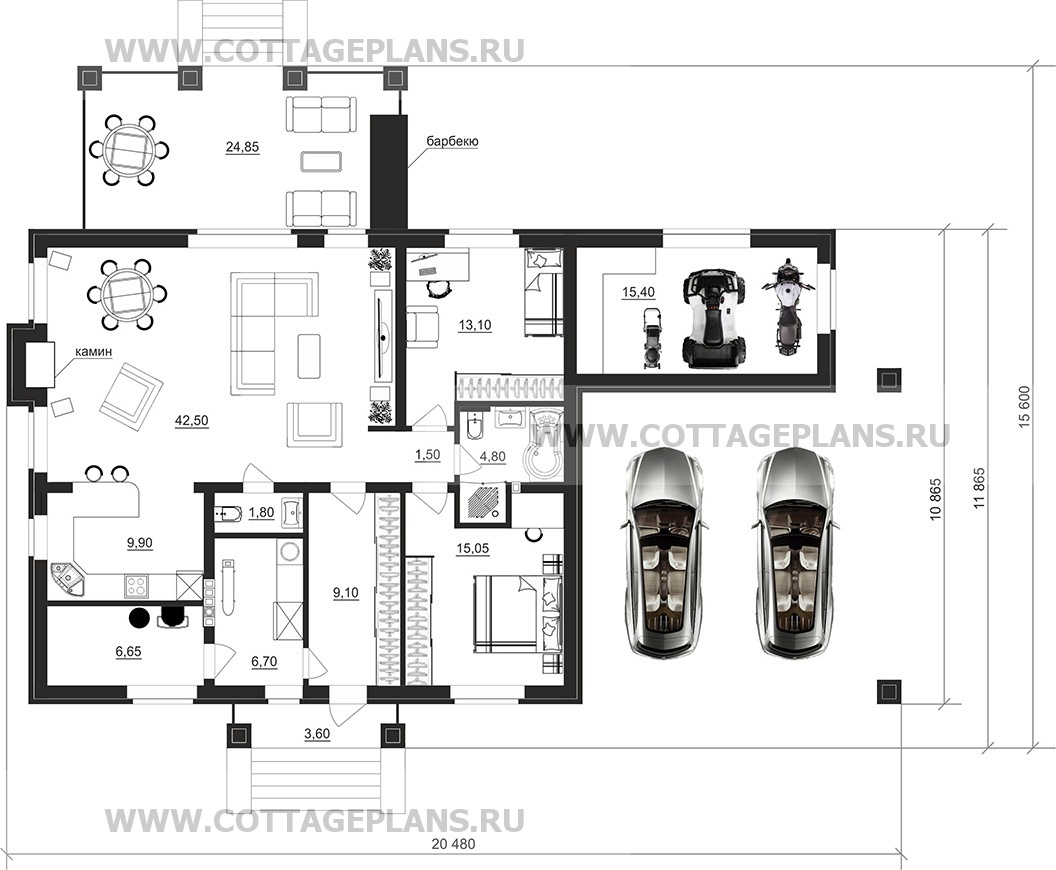 Поэтажные планы проект дома 902-28 общ. площадь 126,80 м2