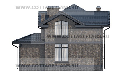 Фасады проект дома 204-76 общ. площадь 110,45 м2