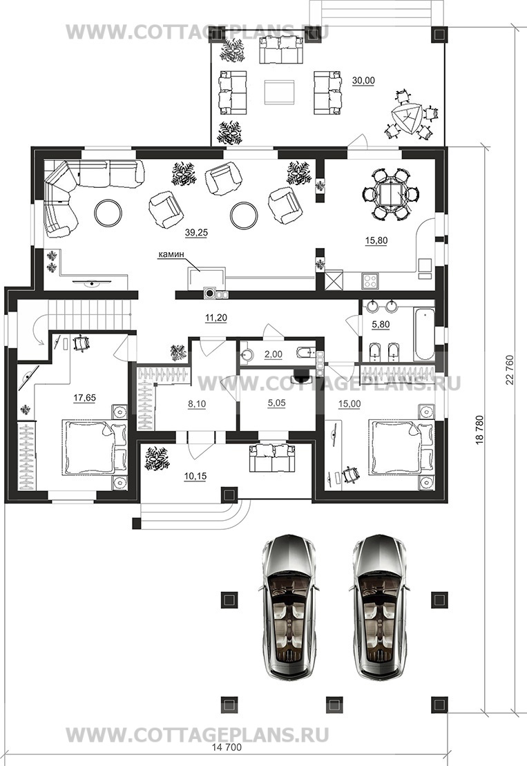 Поэтажные планы проект дома 23-10 общ. площадь 236,40 м2
