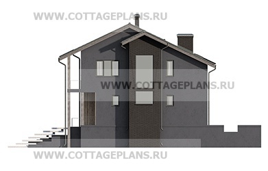Фасады проект дома 104-87 общ. площадь 151,90 м2