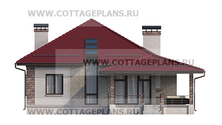 Фасады проект дома 27-16 общ. площадь 105,80 м2