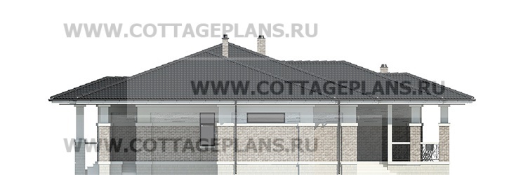 Фасады проект дома 90-62 общ. площадь 144,30м2