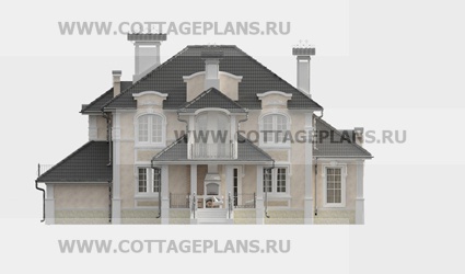 Фасады проект дома 29-13 общ. площадь 246,40 м2