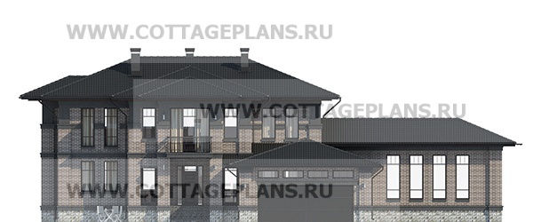 Фасады проект дома 200-40 общ. площадь 403,55 м2