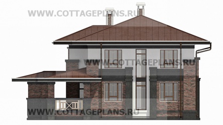Фасады проект дома 20-30 общ. площадь 206,95 м2