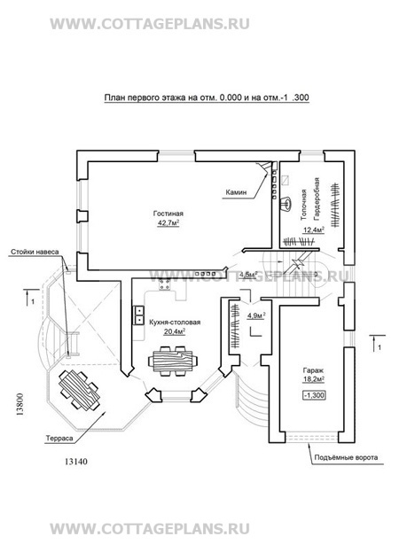 Поэтажные планы проект дома 31-81 общ. площадь 294,8м2