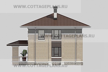 Фасады проект дома 206-39 общ. площадь 191,35 м2