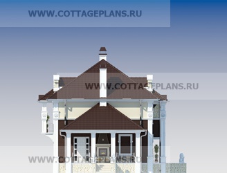 Фасады проект дома 71-12 общ. площадь 308,90 м2