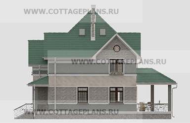 Фасады проект дома 75-49 общ. площадь 189,95 м2