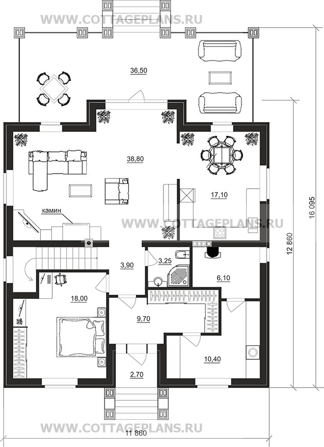 Поэтажные планы проект дома 77-99 общ. площадь 200,70 м2