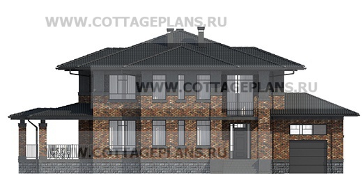 Фасады проект дома 200-88 общ. площадь 242,50 м2