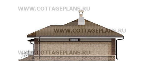 Фасады проект дома 07-33 общ. площадь 124,60 м2