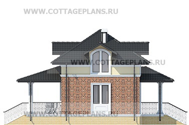 Фасады проект дома 29-52 общ. площадь 94,45 м2