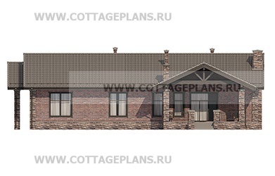 Фасады проект дома 702-41 общ. площадь 183,45м2