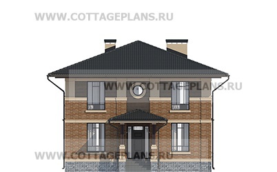 Фасады проект дома 71-56 общ. площадь 210,70 м2