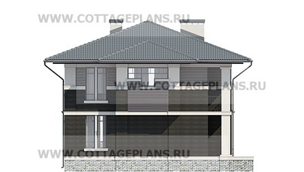 Фасады проект дома 71-80 общ. площадь 260,15 м2