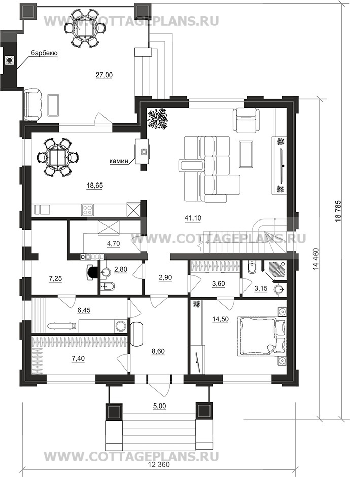 Поэтажные планы проект дома 202-88 общ. площадь 214,20 м2