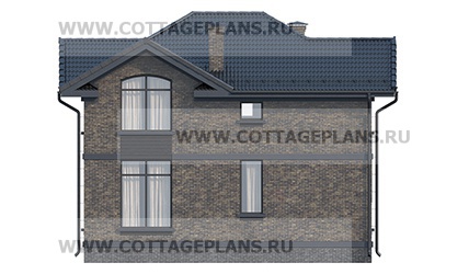 Фасады проект дома 204-77 общ. площадь 98,00 м2