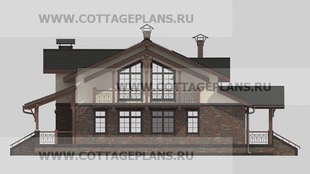 Фасады проект дома 15-29 общ. площадь 244,55 м2