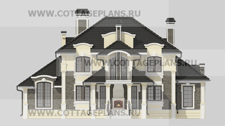 Фасады проект дома 29-18 общ. площадь 245,20 м2