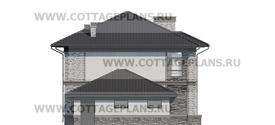 Фасады проект дома 205-60 общ. площадь 316,20 м2