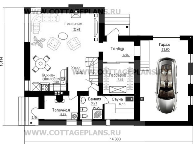 Поэтажные планы проект дома 21-35 общ. площадь 157,16 м2